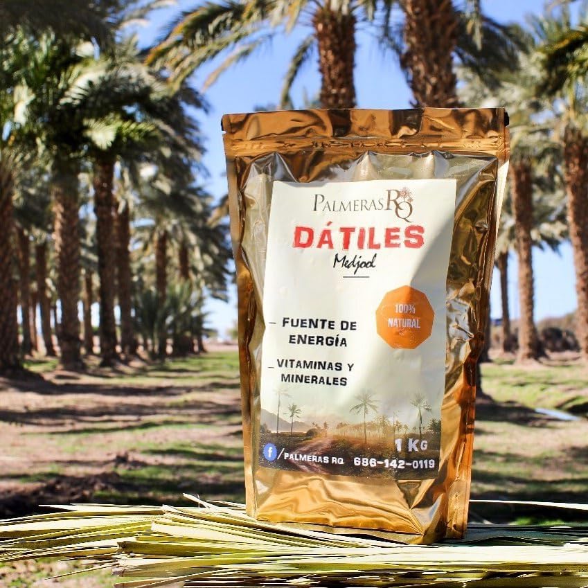 Dátiles Medjool Premium Bolsa de 1 kg | Fruta Natural, Sin Conservadores