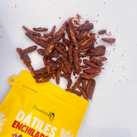 Dátil con chile (3 Pack) - Palmeras RQ - Dátiles Medjool enchilados Pack 3 x 200g | Sabor Único